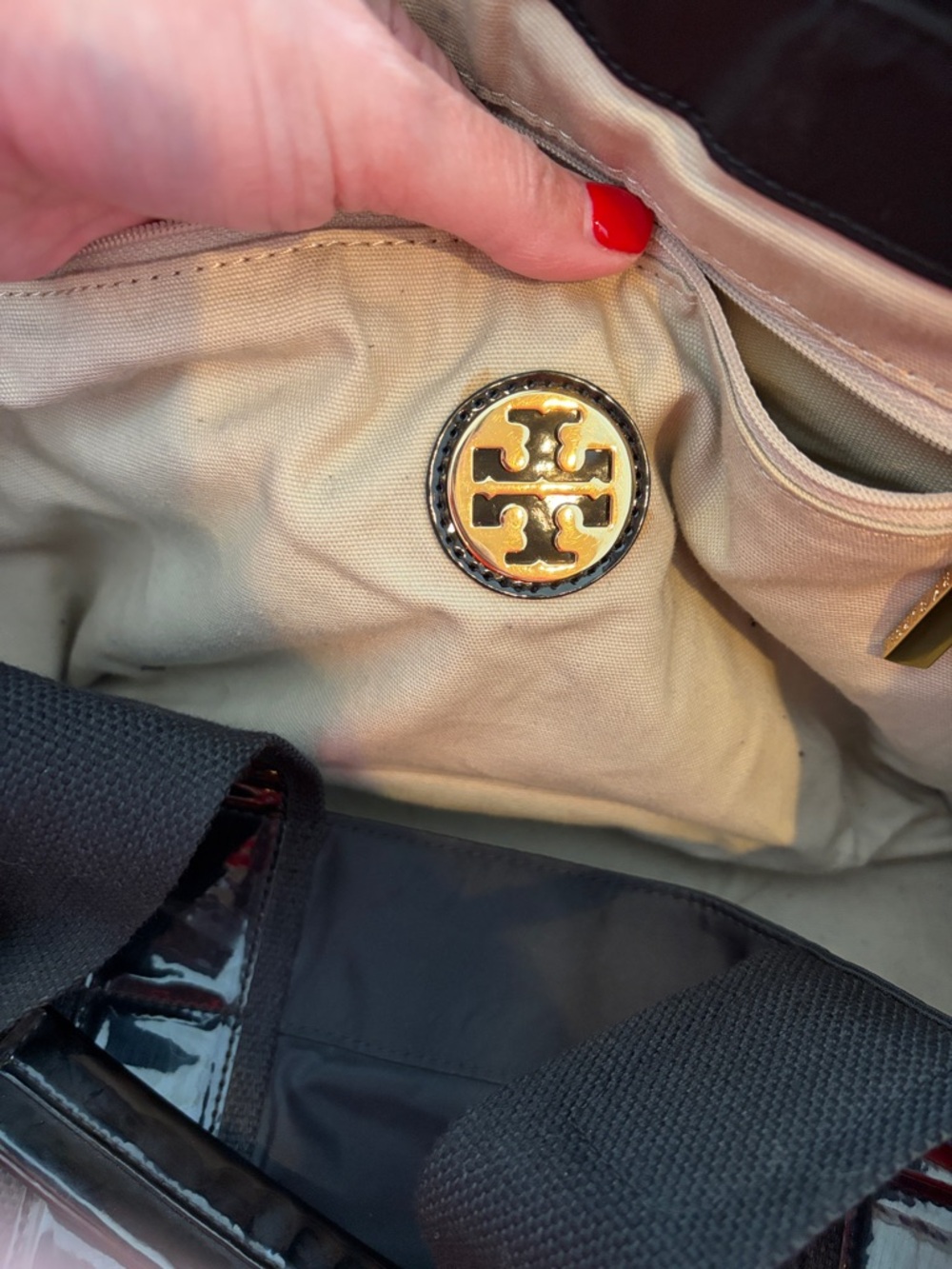 Tory Burch Nylon Tote Bag - Picture 10 of 17